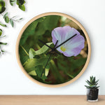 Wall Clock - Flower of Convolvulus Arvensis/Vilucchio