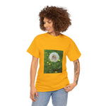 Unisex Heavy Cotton Tee - Flower of Dandelion