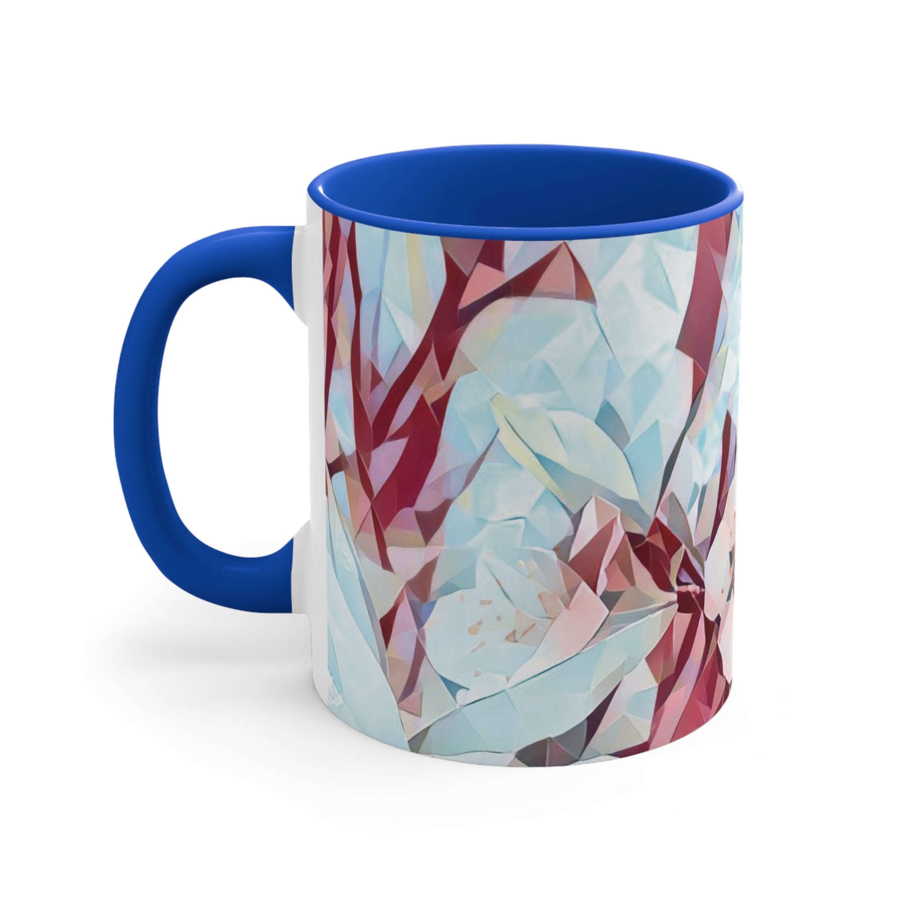 Mug 11oz - Poly Art - Apple's Tree Flower (Variant 4)