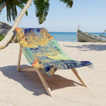 Beach Towel – Poly Art - Forest (Variant 04)