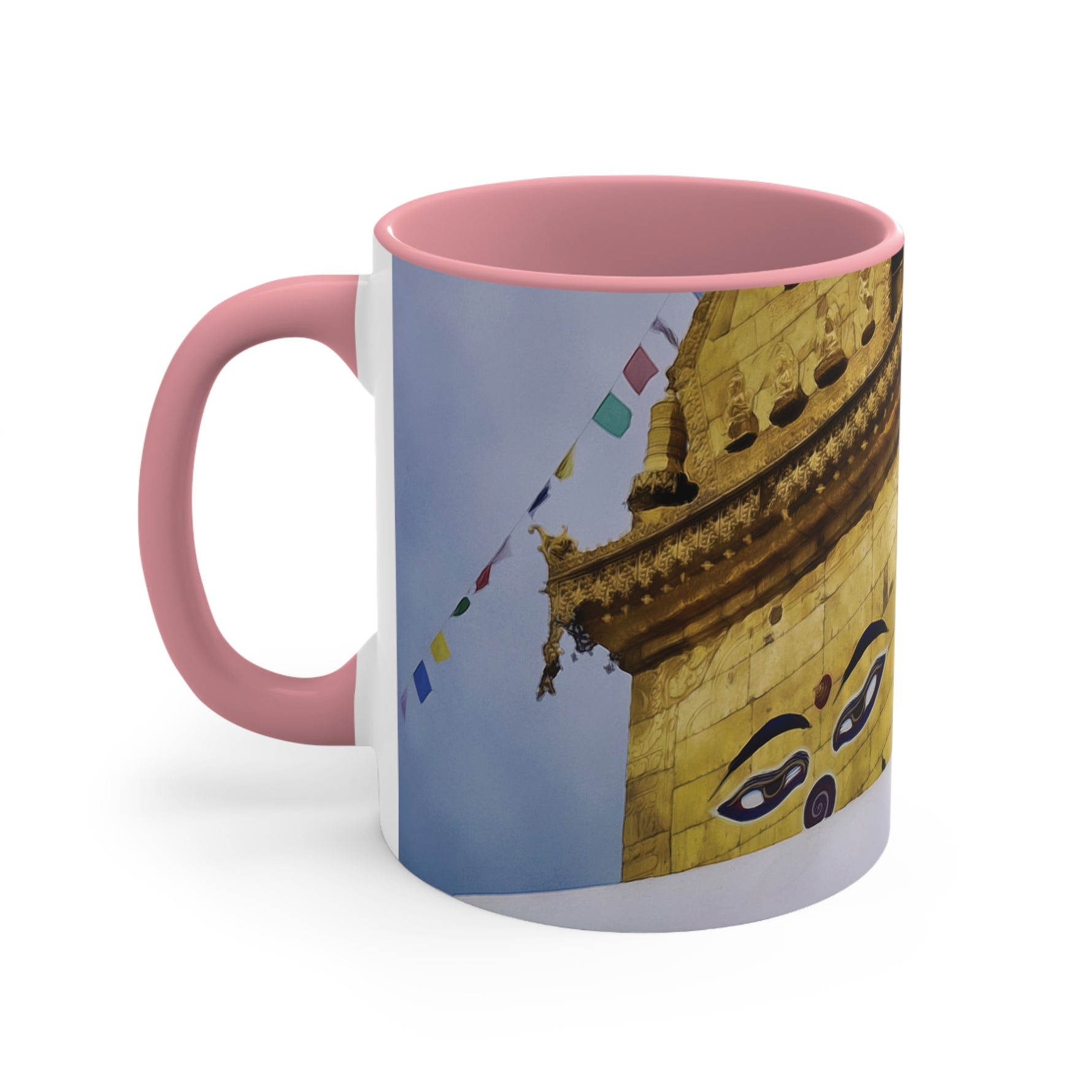 Mug 11oz - Nepal, Stupa with Buddha's Eyes (Variant 1)