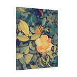 Stretched Matte Canvas - Poly Art - Flower of Rose (Variant 2)