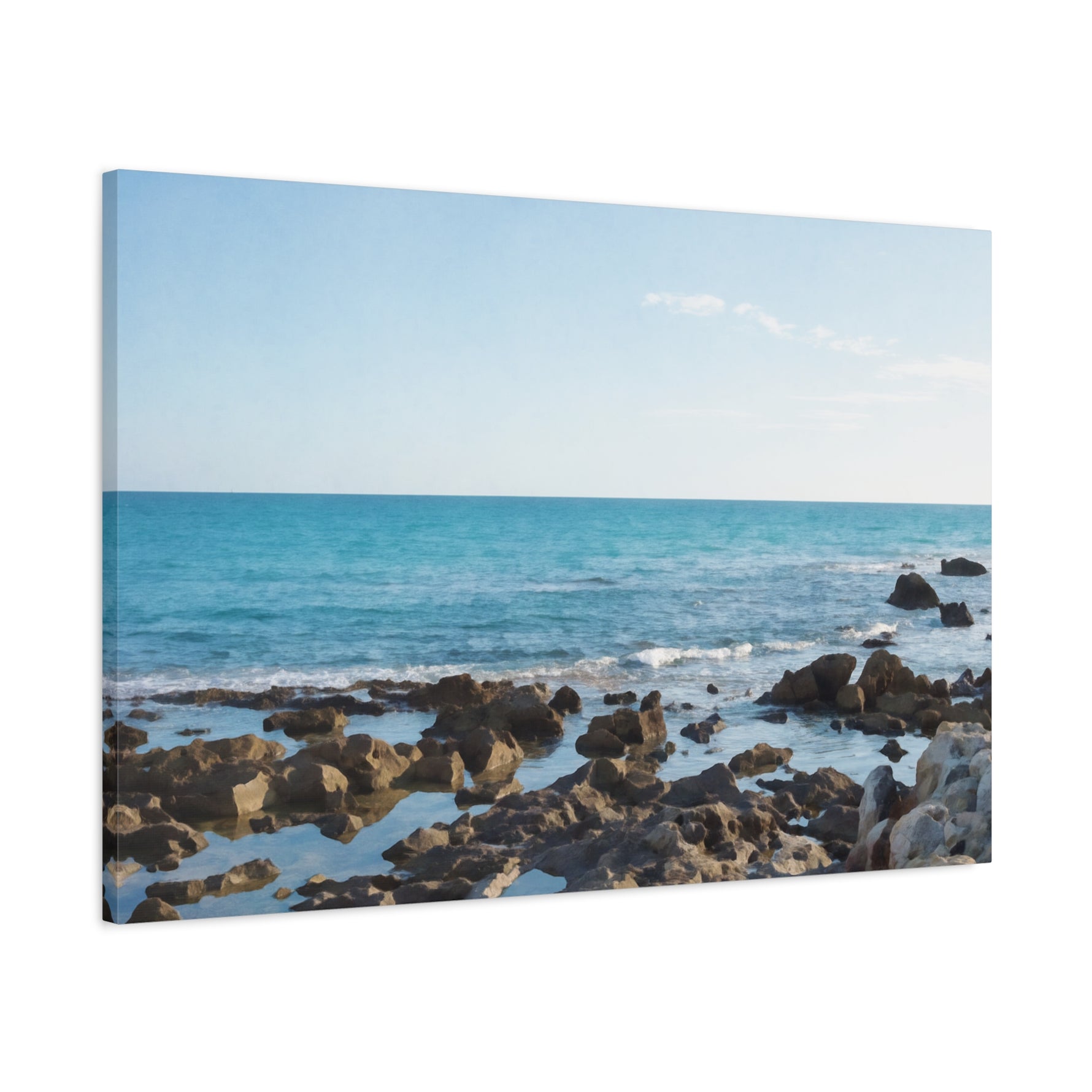 Stretched Matte Canvas - Sea (Variant 06)