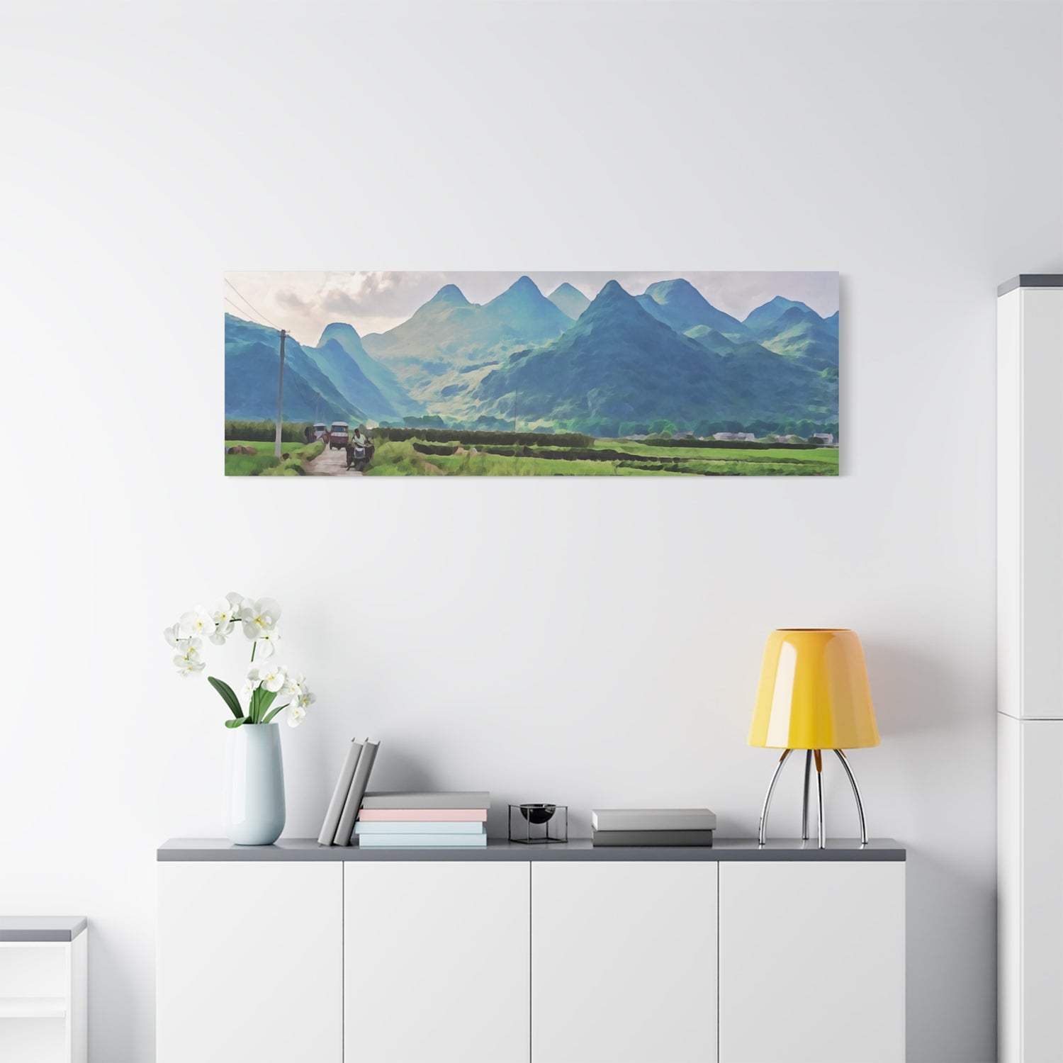 Stretched Matte Canvas - China's Guilin Hills