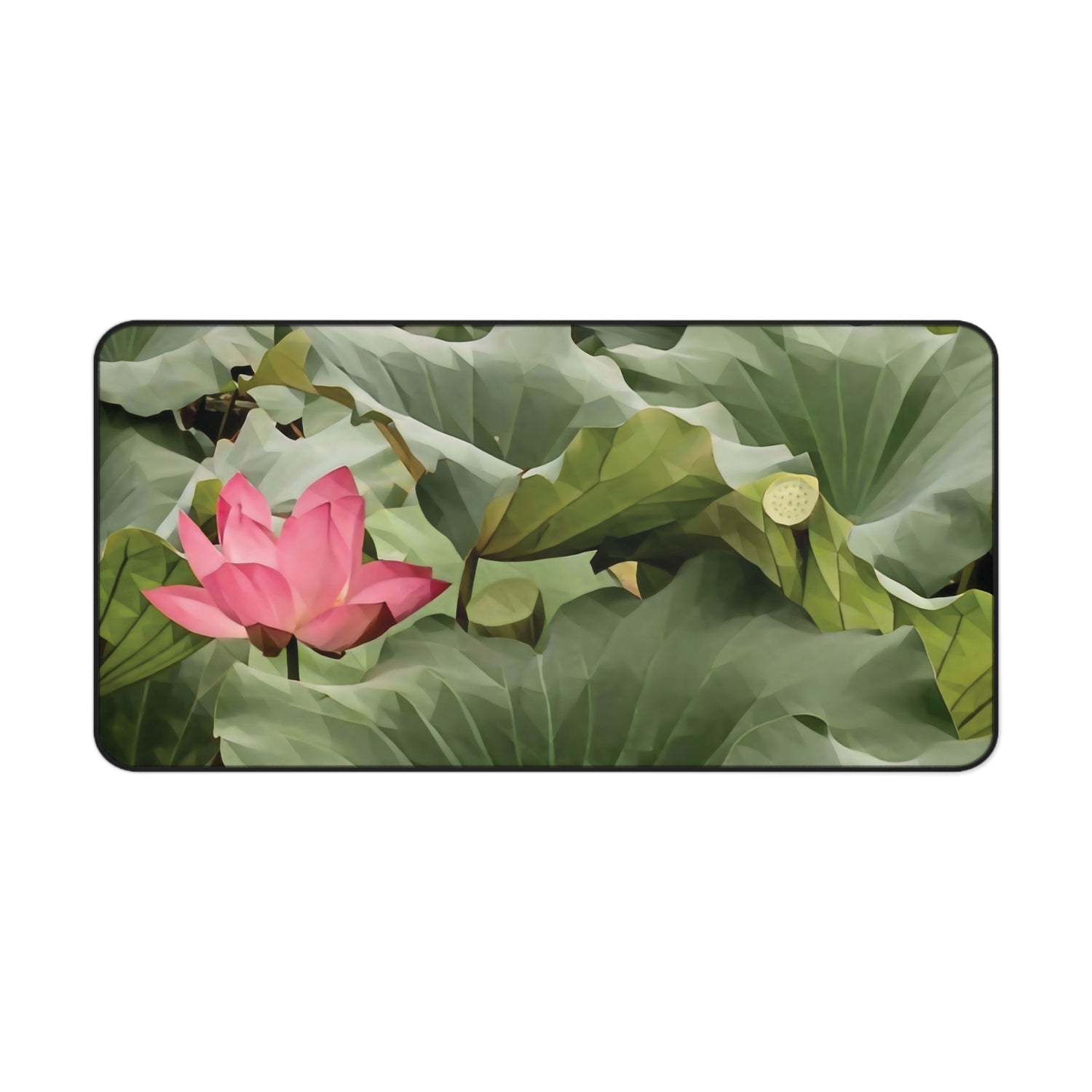 Desk Mat - Poly Art - Flower of Lotus (Variant 1)
