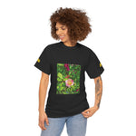 Unisex Heavy Cotton Tee - Flower of Rose