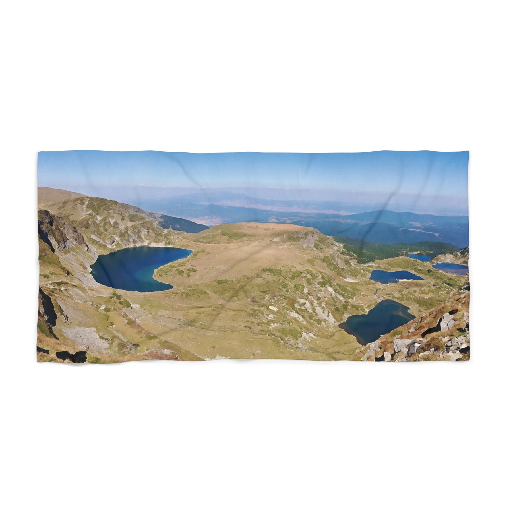 Beach Towel – Rila Lakes (Variant 2)