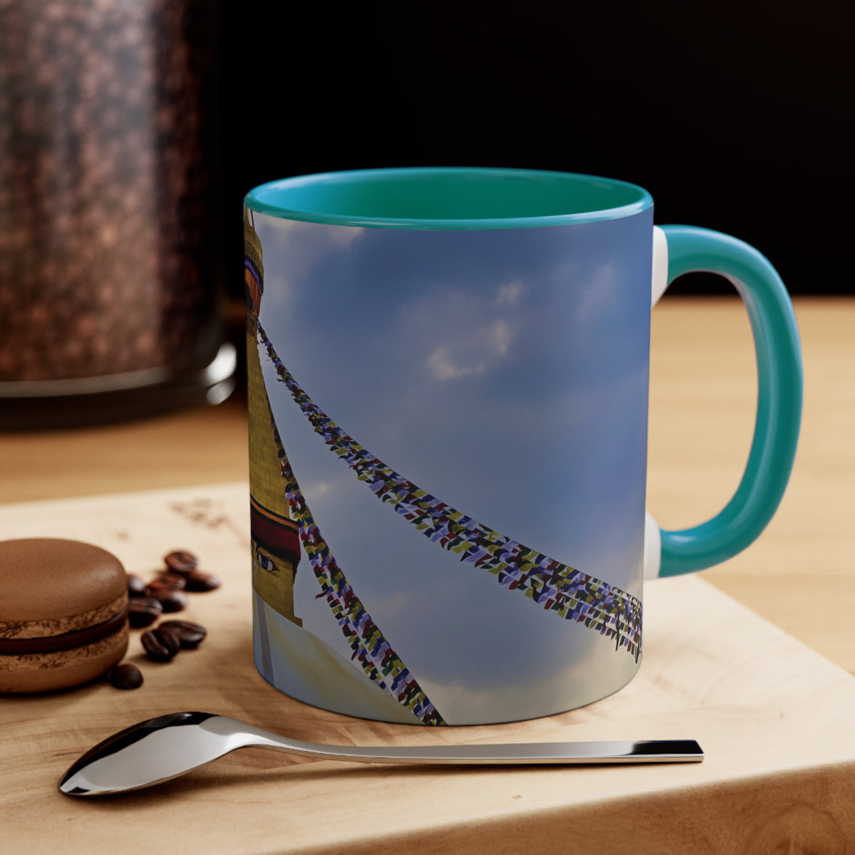 Mug 11oz - Nepal, Stupa with Buddha's Eyes (Variant 5)