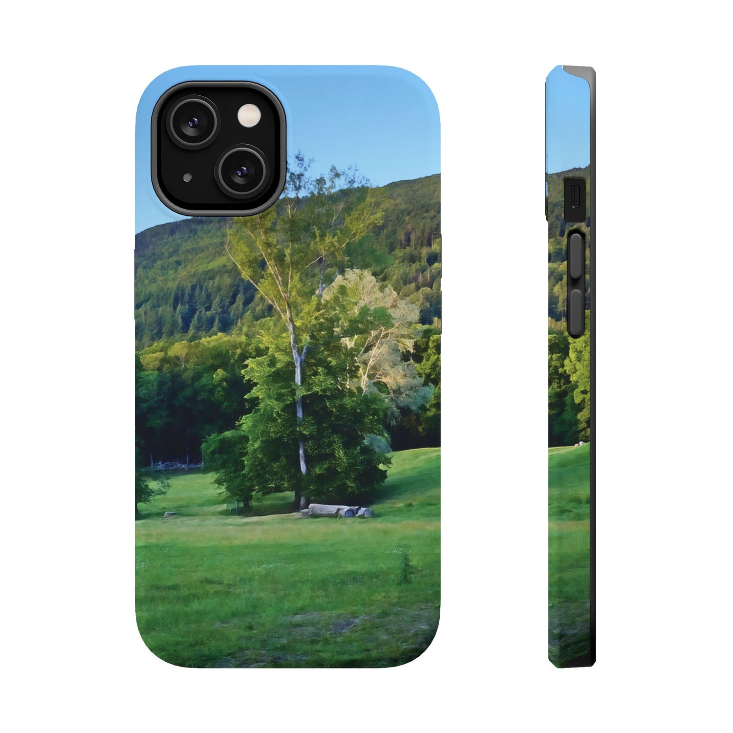 Magnetic Tough Phone Case - Tree in a Lawn (Variant 3)