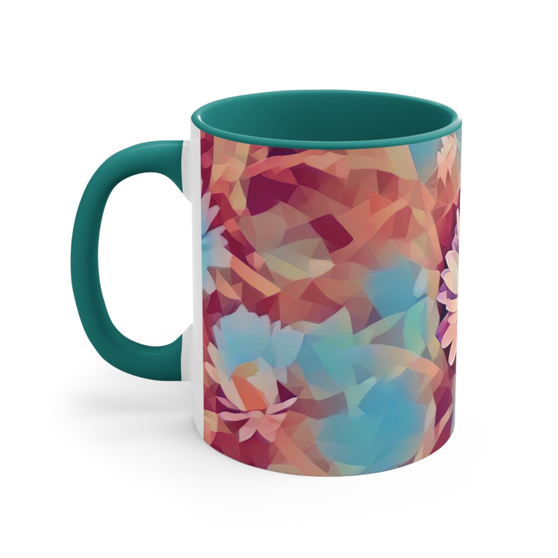 Mug 11oz - Poly Art - Flower of Daisies (Variant 6)