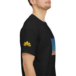 Unisex Heavy Cotton Tee - Poly Art - Sunset Sky (Variant 2)