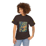 Unisex Heavy Cotton Tee - Poly Art - Apple's Tree Flower (Variant 2)