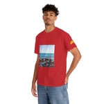Unisex Heavy Cotton Tee - Sea (Variant 6)