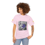 Unisex Heavy Cotton Tee - Poly Art - Flower of Anemone