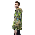 Windbreaker Jacket - Poly Art - Apple's Tree Flower (Variant 1)