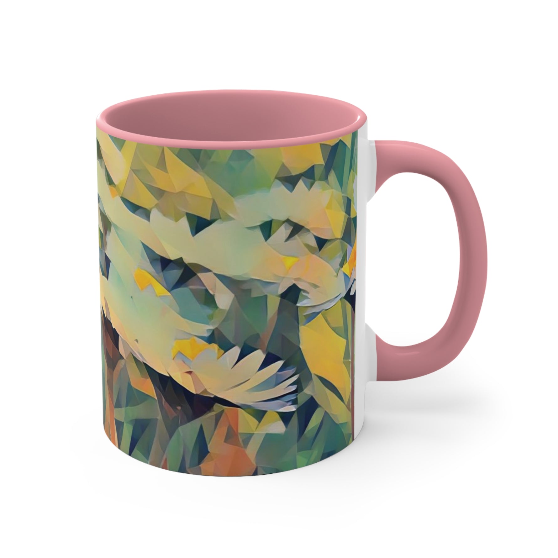 Mug 11oz - Poly Art - Flower of Daisies (Variant 02)