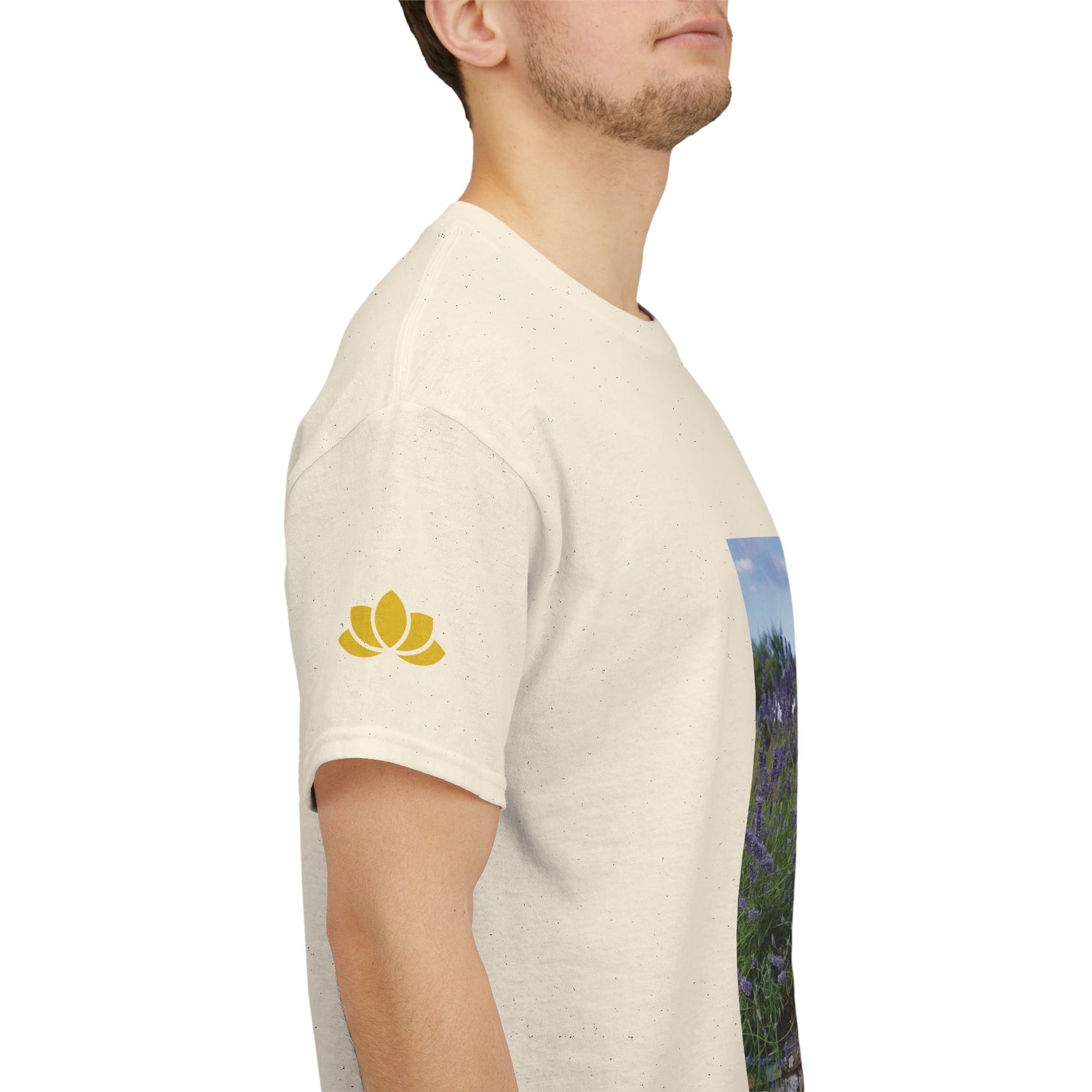 Unisex Heavy Cotton Tee - Flower of Lavender
