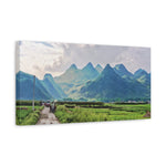 Stretched Matte Canvas - China's Guilin Hills