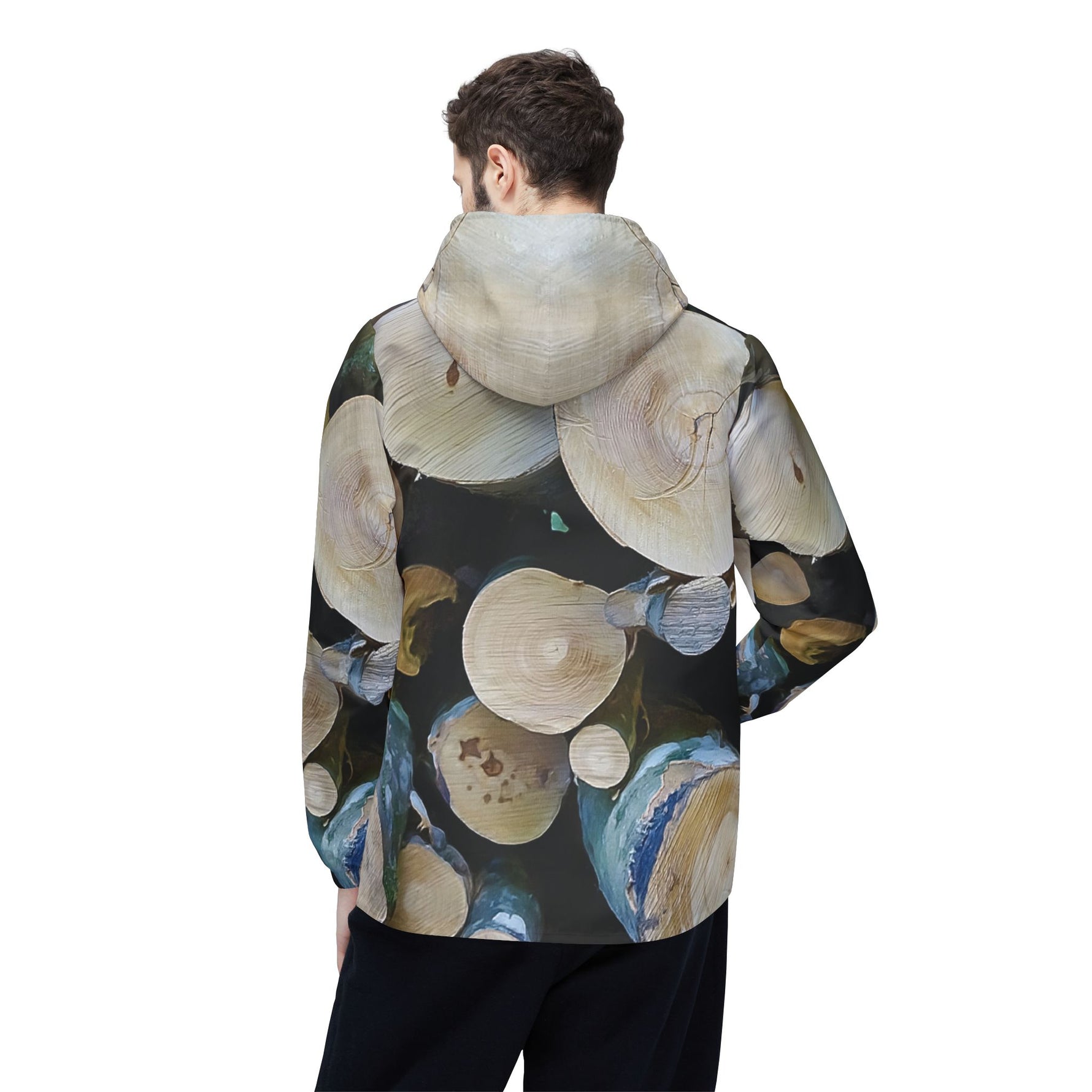 Windbreaker Jacket - Wooden Trunks (Variant 1)