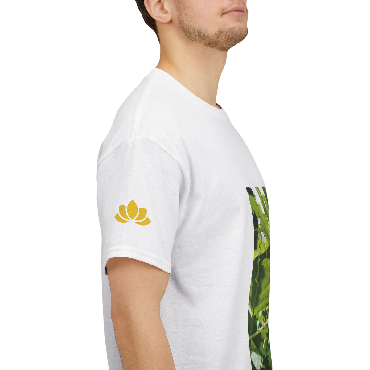 Unisex Heavy Cotton Tee - Flower of Cucumber