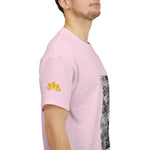 Unisex Heavy Cotton Tee - Poly Art - Flower of Anemone