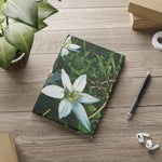 Hardcover Notebook with Puffy Covers - Flower of Ornithogalum