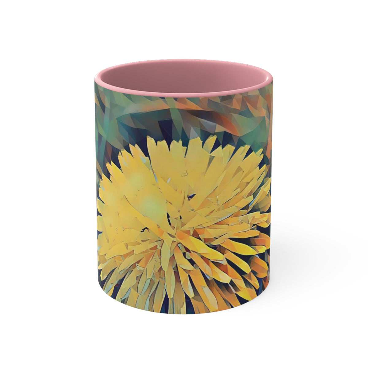 Mug 11oz - Poly Art - Flower of Dandelion (Variant 1)