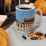 Ceramic White Cup 15oz - China's Beauty (Color Variant)