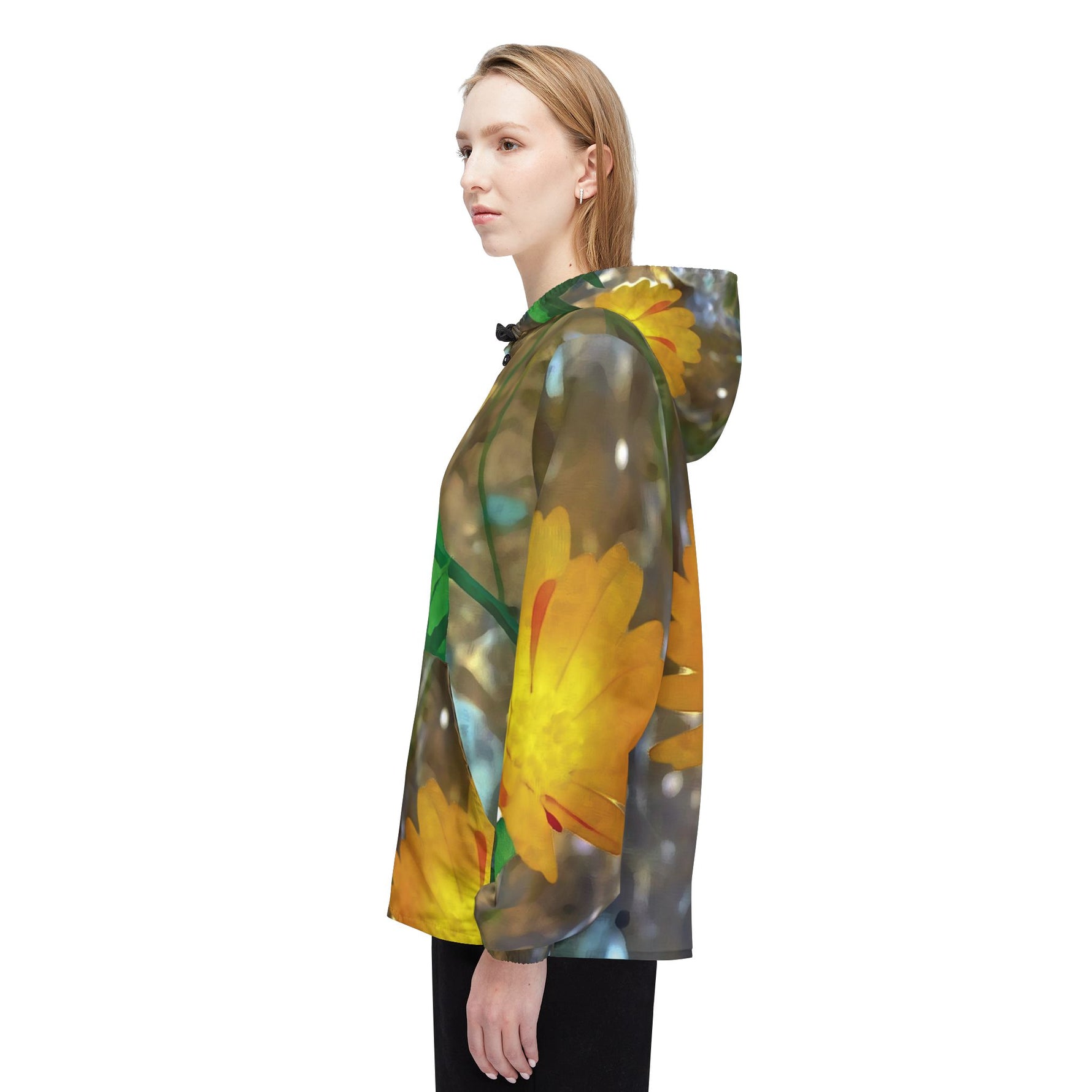 Windbreaker Jacket - Flower of Calendula