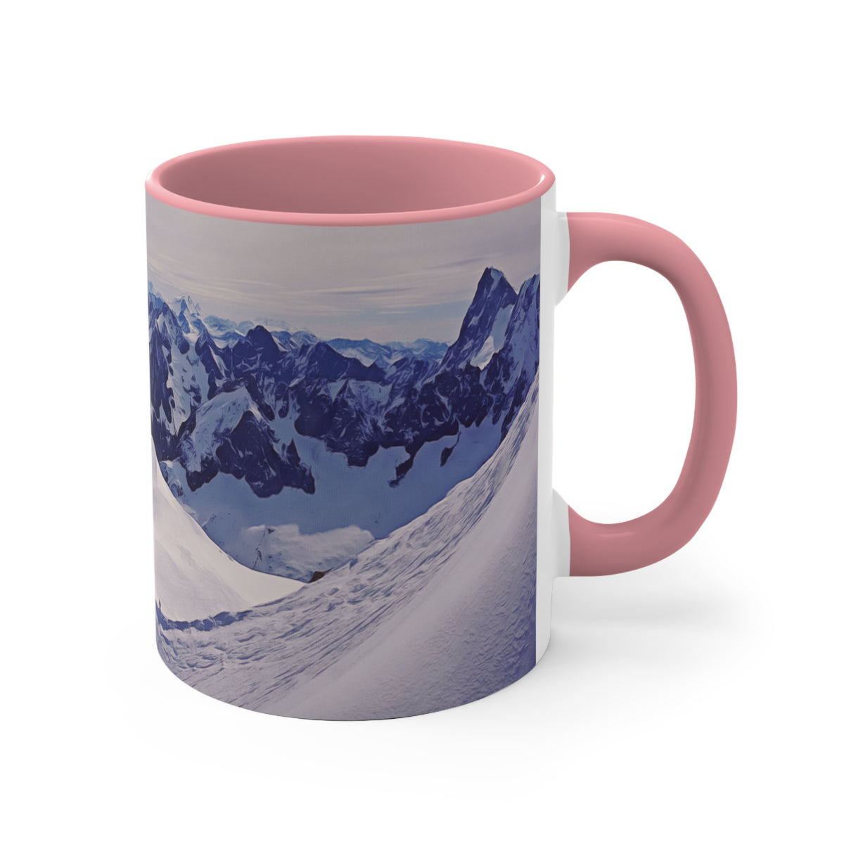 Mug 11oz - View from Mont Blanc, France (Variant 2)
