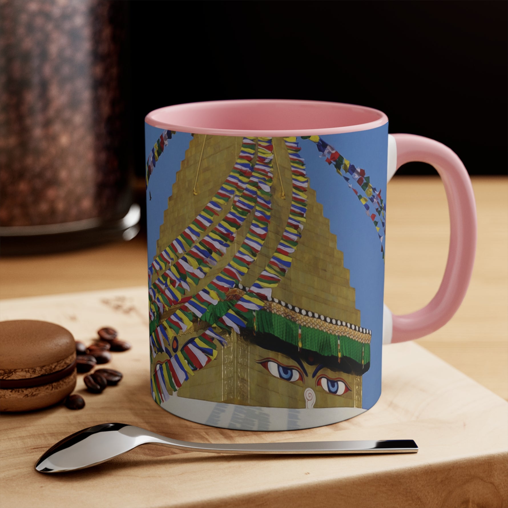 Mug 11oz - Nepal, Stupa with Buddha's Eyes (Variant 3)