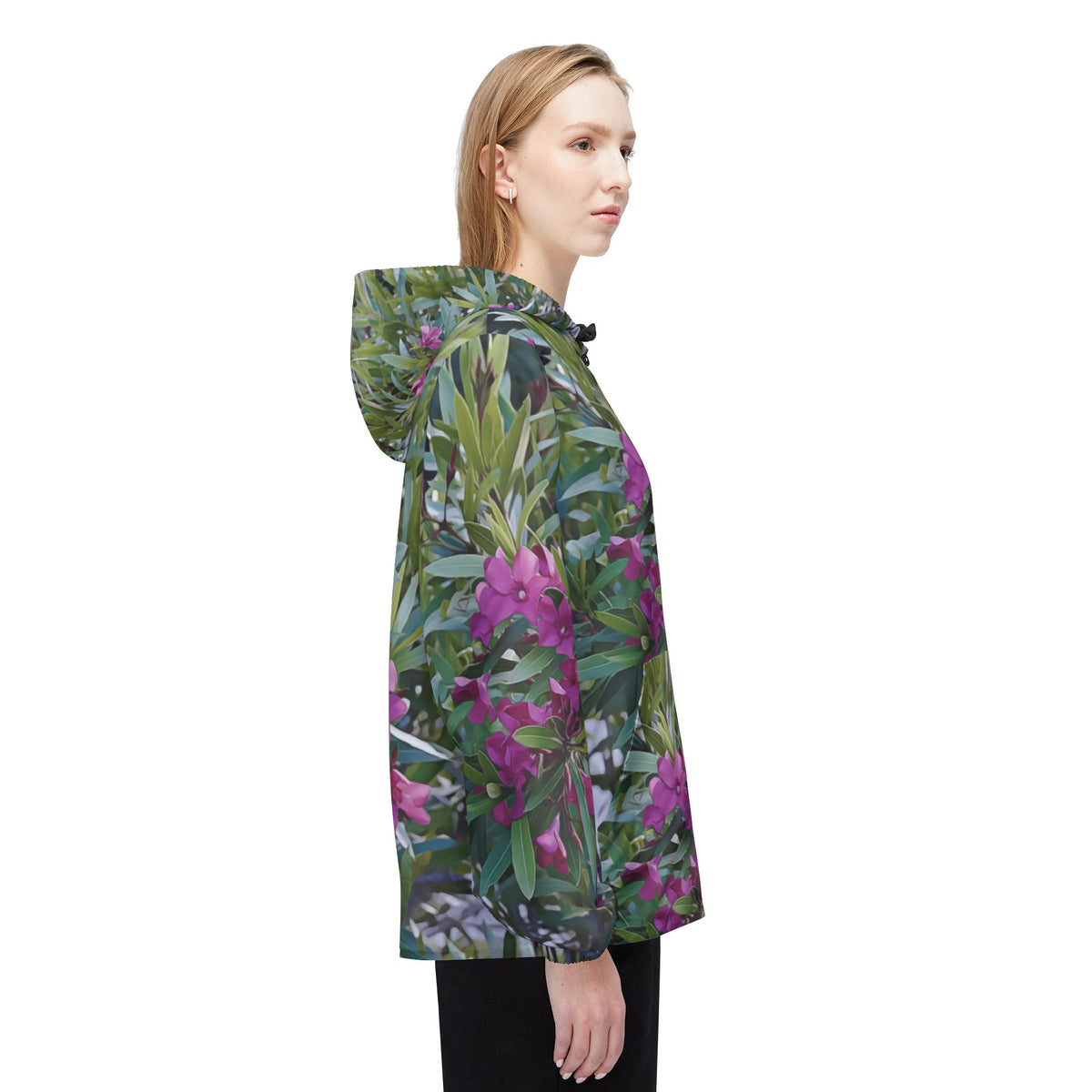 Windbreaker Jacket - Flower of Oleander