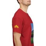Unisex Heavy Cotton Tee - Tree in a Lawn