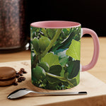 Mug 11oz - Fig's Plant, with Fruits and Leaves