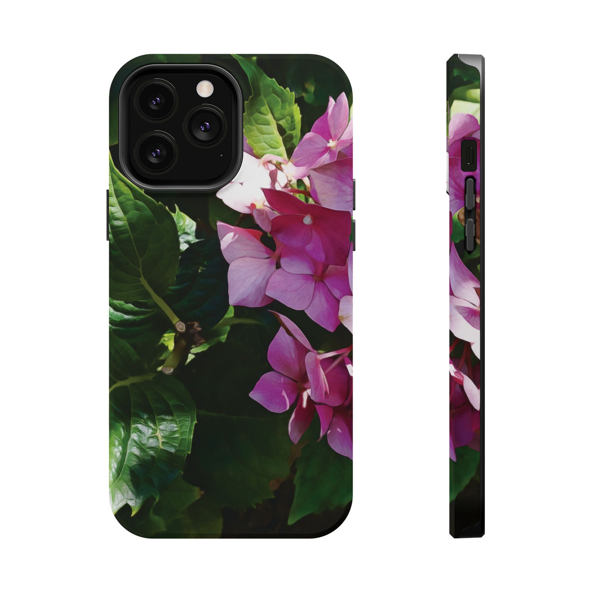 Magnetic Tough Phone Case - Flower of Ortensia/Hydrangea Macrophylla