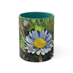 Mug 11oz - Poly Art - Flower of Daisies (Variant 04)