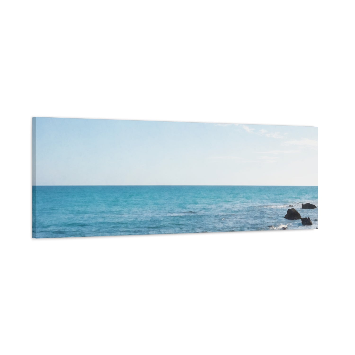 Stretched Matte Canvas - Sea (Variant 07)