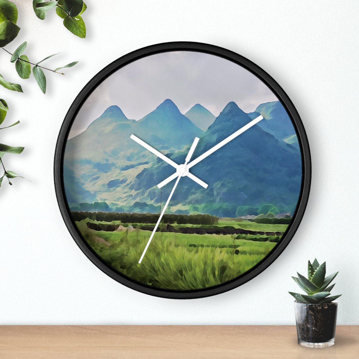 Wall Clock - China's Guilin Hills (Variant 2)