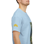 Unisex Heavy Cotton Tee - Poly Art - Apple's Tree Flower (Variant 1)