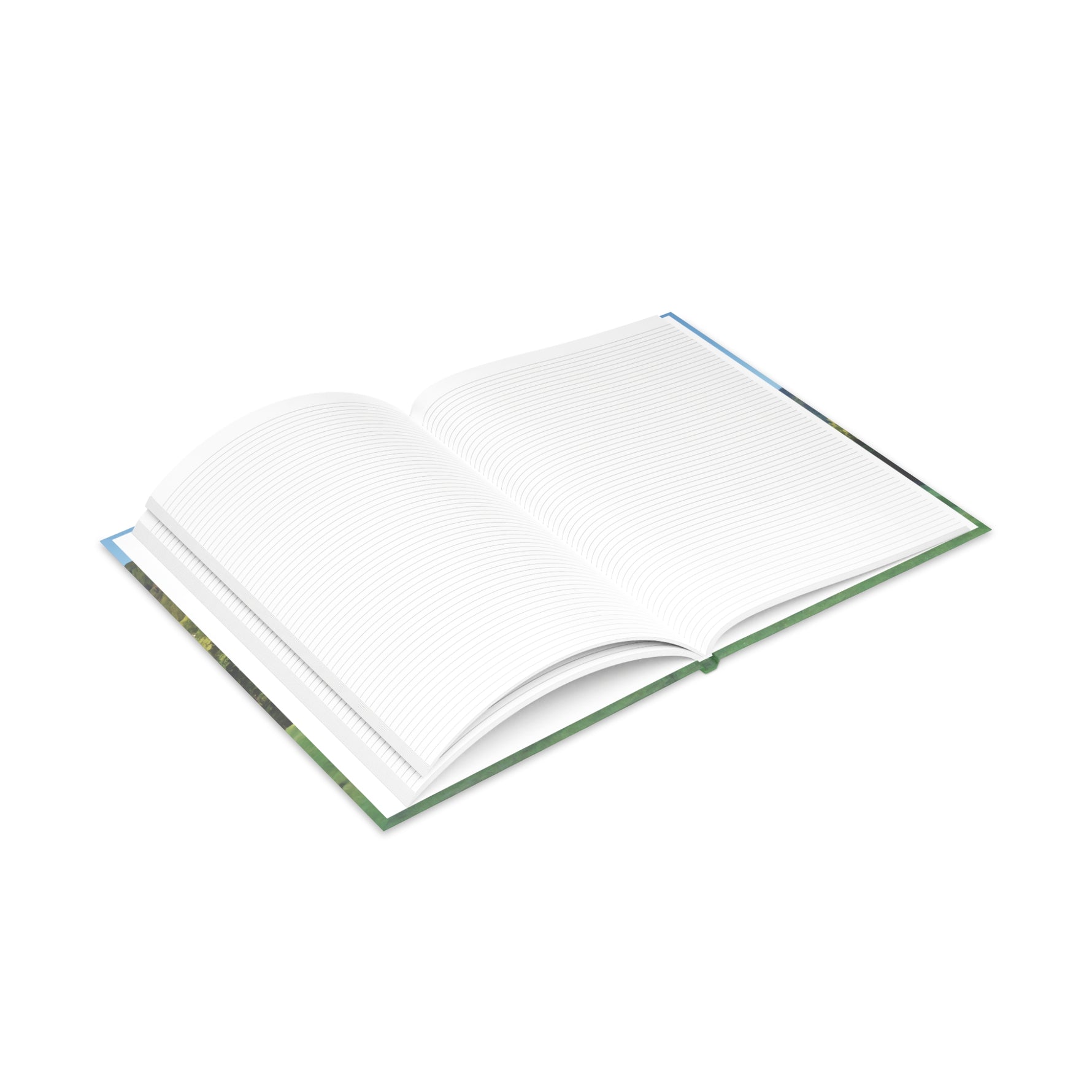 Hardcover Notebook with Puffy Covers - Tree in a Lawn (Variant 1)