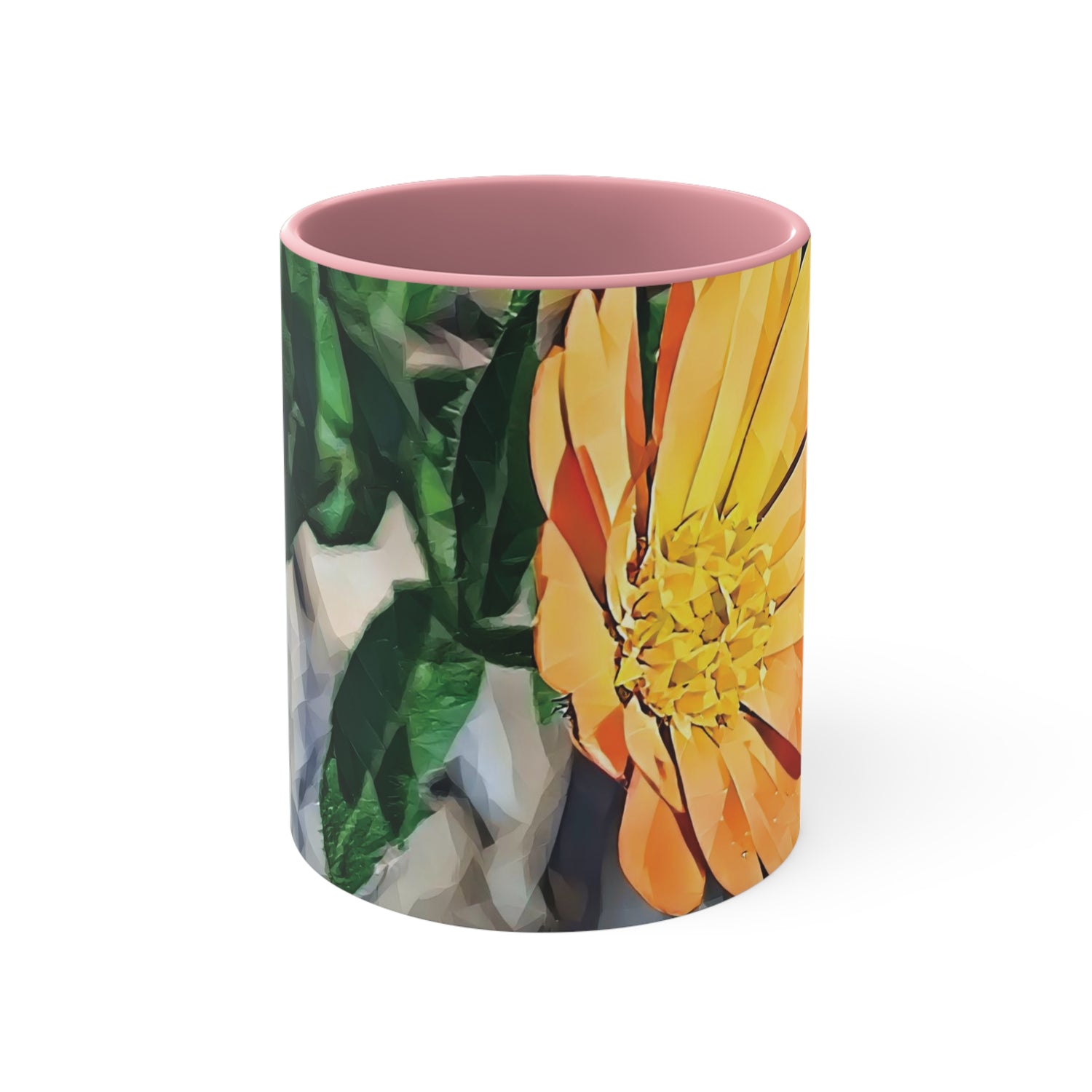 Mug 11oz - Poly Art - Flower of Calendula (Variant 2)