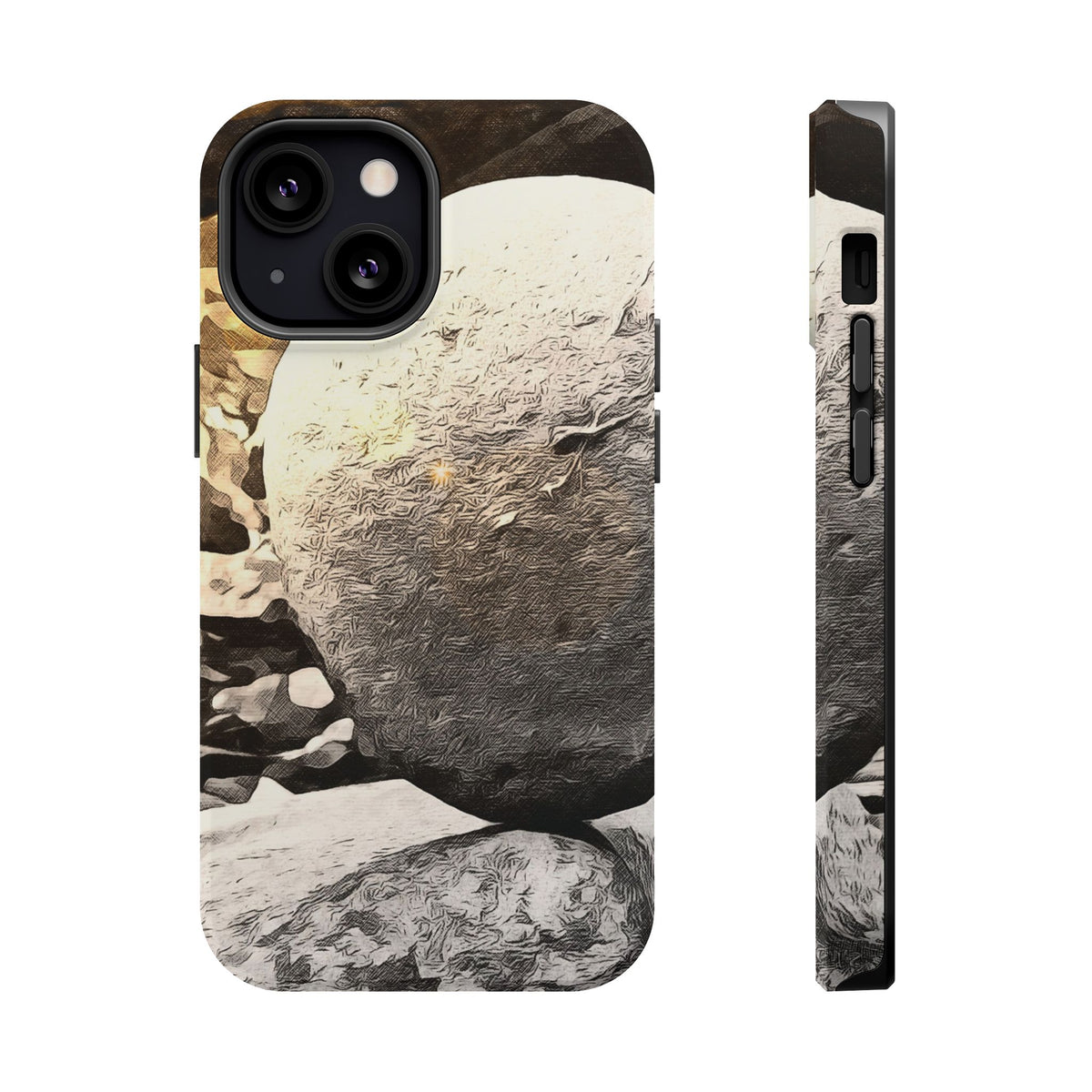 Magnetic Tough Phone Case - Stone Balance
