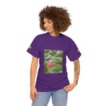 Unisex Heavy Cotton Tee - Flower of Lotus (Variant 1)