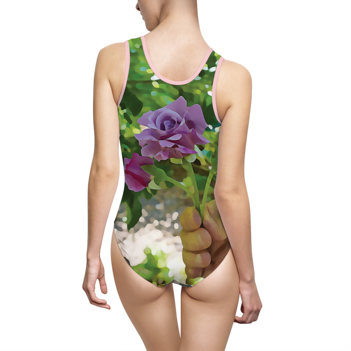 Swimsuit - Flower of  Rose, Small Bouquet