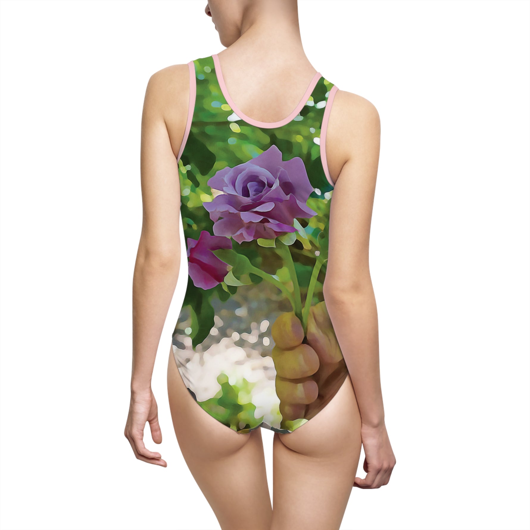 Swimsuit - Flower of  Rose, Small Bouquet