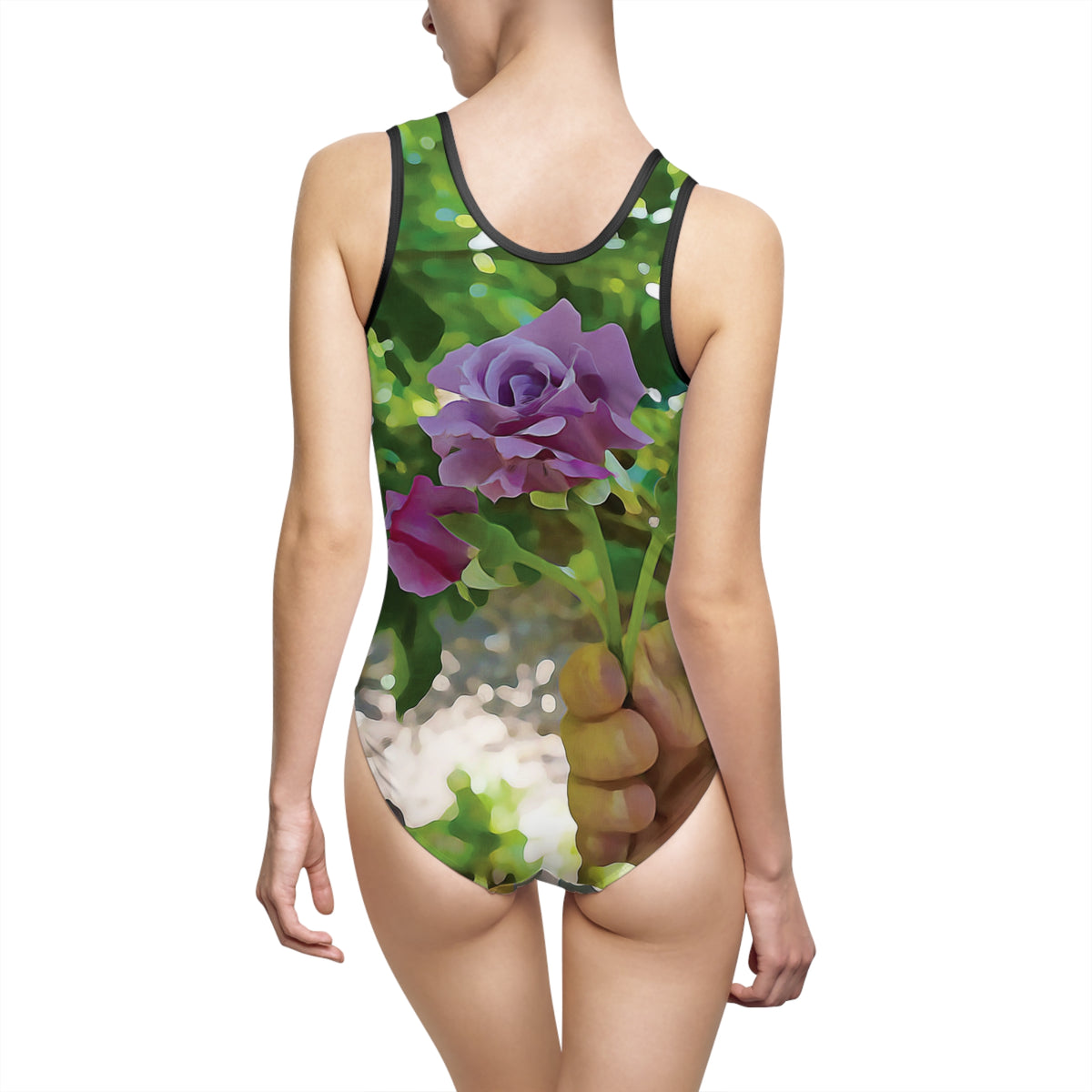 Swimsuit - Flower of  Rose, Small Bouquet