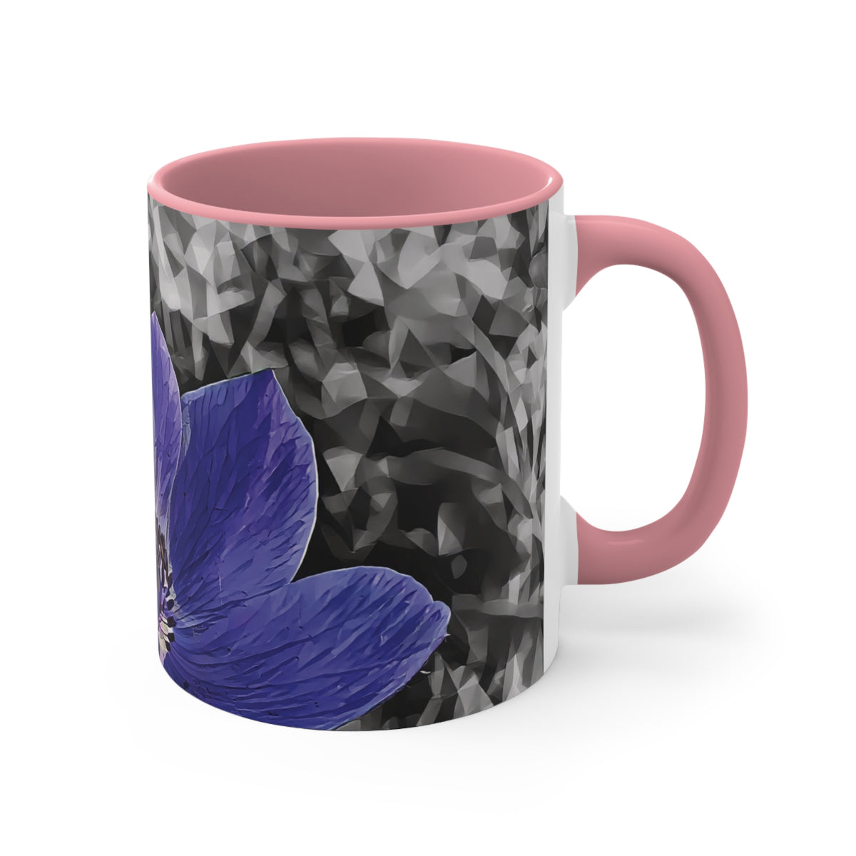 Mug 11oz - Poly Art - Flower of Anemone