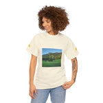 Unisex Heavy Cotton Tee - Tree in a Lawn