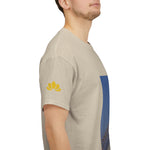 Unisex Heavy Cotton Tee - Nepal, Buddha's Eyes (Variant 3)