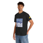 Unisex Heavy Cotton Tee - View from Mont Blanc